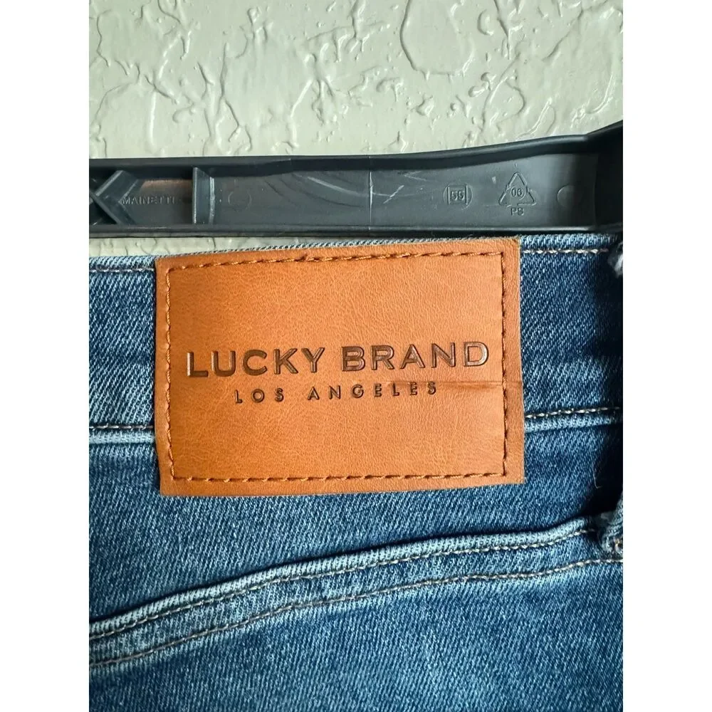 Lucky Brand Bridgette High Rise Skinny Jeans 6/28 Button Fly Ankle Women Denim - Picture 4 of 12